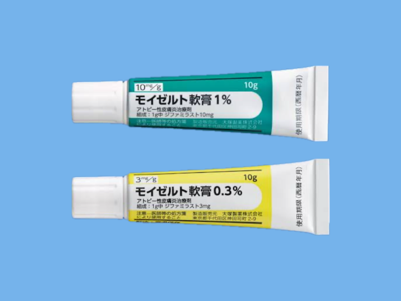 モイゼルト軟膏（ジファミラスト）